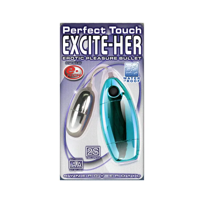 Synergy Synergy Perfect Touch Excite Her Bullet Luster Blue Vibrators