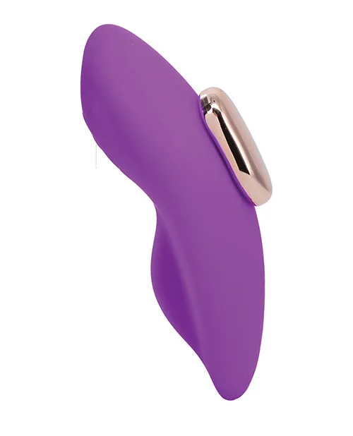 Vibrators Doc Johnson In A Bag Panty Vibe wRemote Purple