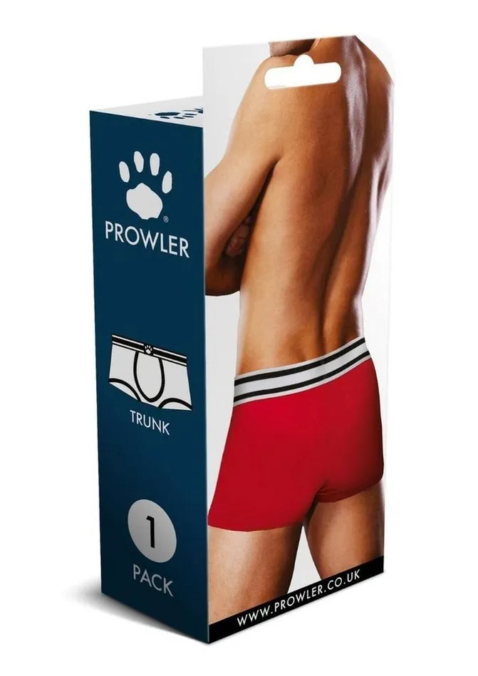 Vibrators Prowler RedWhite Trunk Prowler