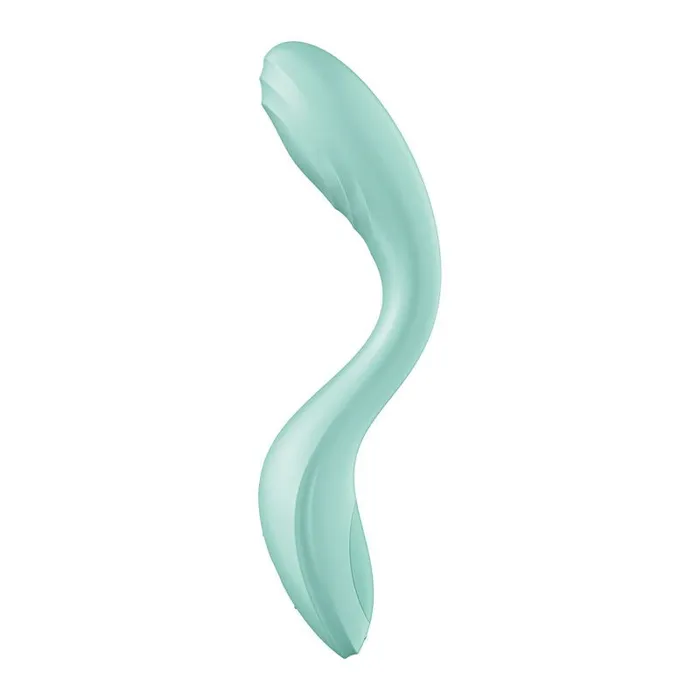 Vibrators Satisfyer Rrrolling Pleasure Mint USB Rechargeable Vibrator Satisfyer