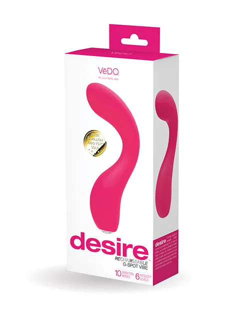 Vibrators Savvy Co VeDo Desire Rechargeable GSpot Vibe