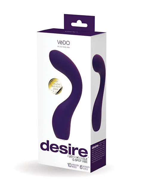 Vibrators Savvy Co VeDo Desire Rechargeable GSpot Vibe