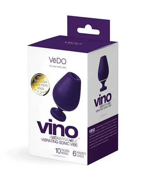 Vibrators Savvy Co Vedo Vino Rechargeable Sonic Vibe