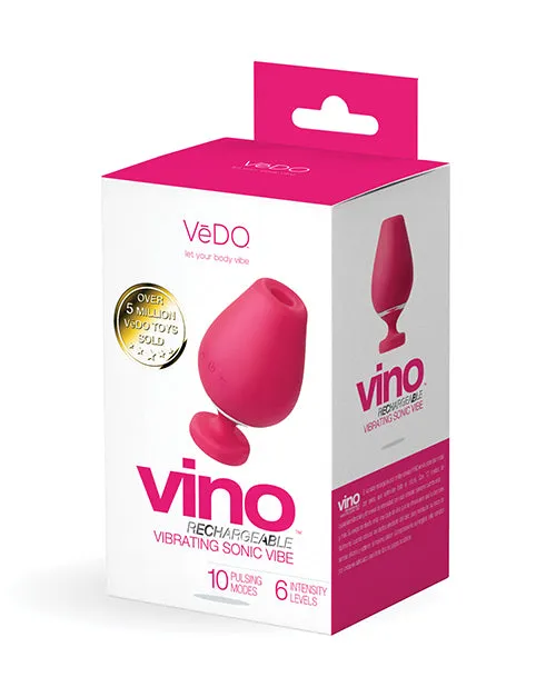 Vibrators Savvy Co Vedo Vino Rechargeable Sonic Vibe