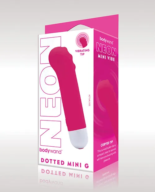 Vibrators Xgen Bodywand Neon Mini Dotted G Vibe Neon Xgen