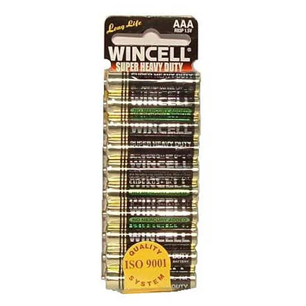 Wincell Aaa Super Heavy Duty Batteries AAA 10 Pack WincellWinmax Male Sex Toys