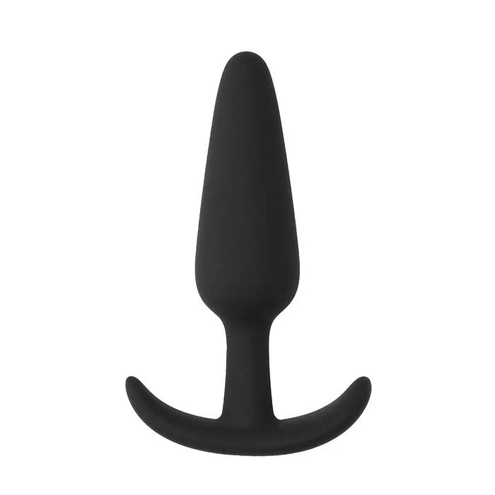 Anal Beginners Size Slim Butt Plug Black Shots Toys