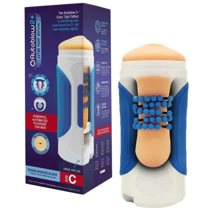 Autoblow Masturbator 2 Plus XT with Mouth Sleeve C 14165cm PAR Male Sex Toys