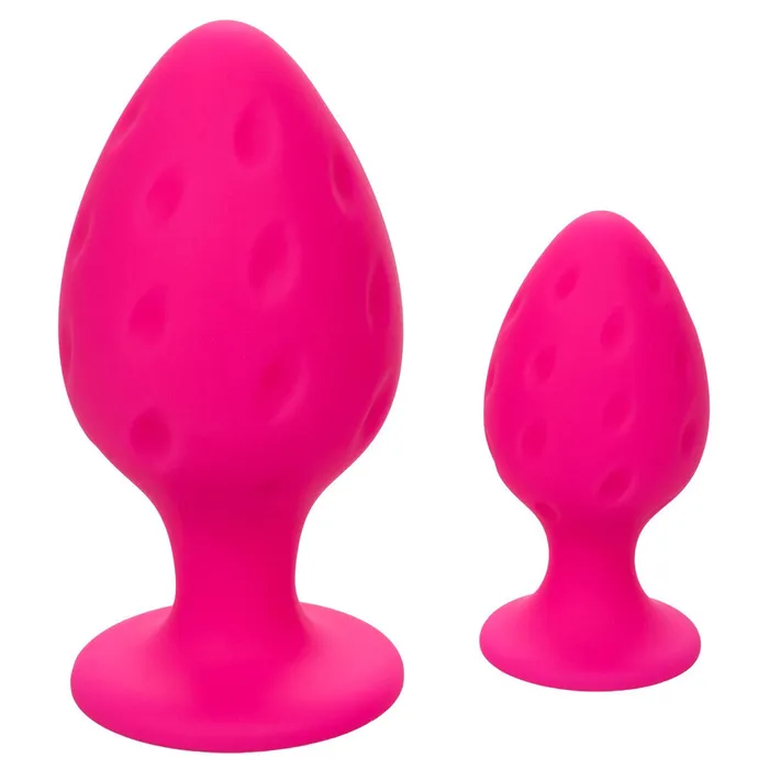 CalExotics Anal Cheeky Butt Plug Duo Pink