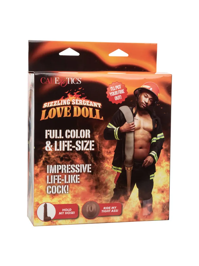 CALEXOTICS Male Sex Toys Sizzling Sergeant Love Doll