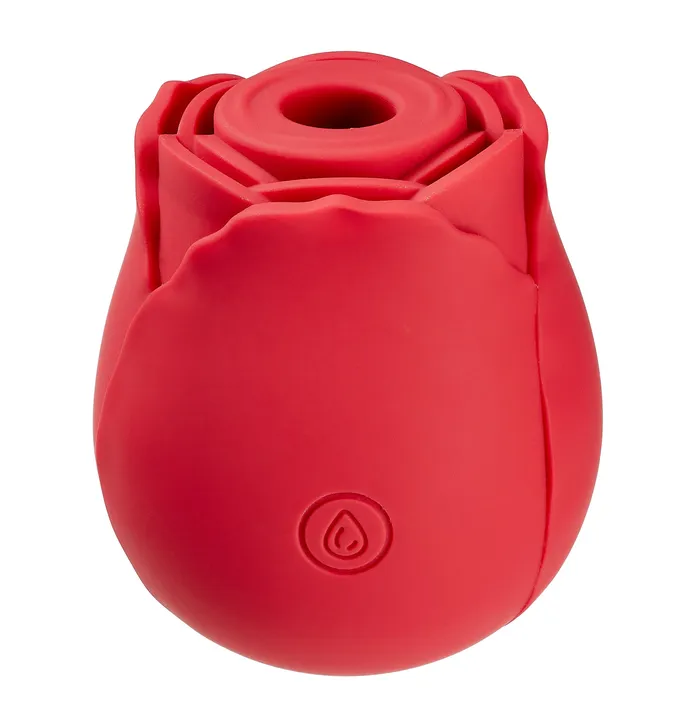 Cloud 9 Novelties Cloud 9 Health Wellness Rose Suction Stimulator Red Vibrators