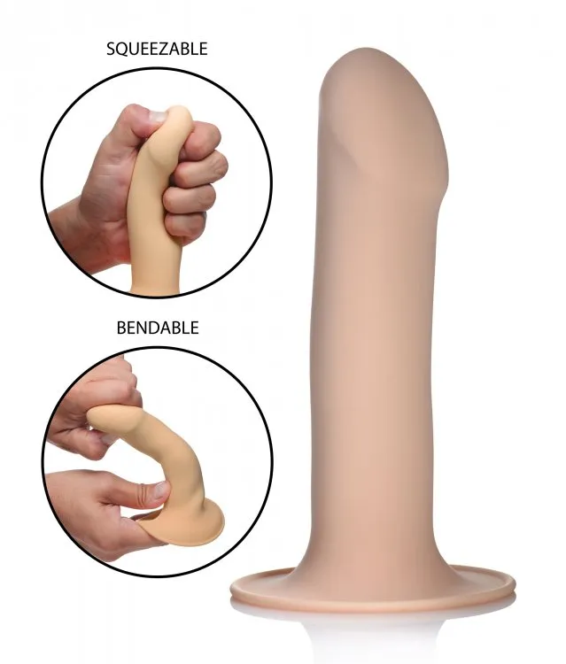 Dildos XR Brands Squeeze It Squeezable Phallic Dildo Light