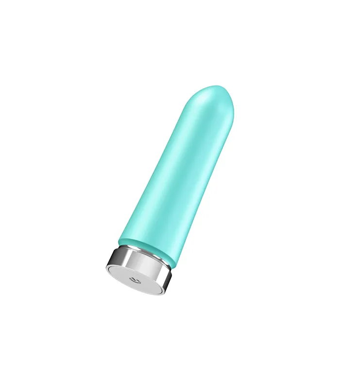 Female Sex Toys Bam Rechargeable Bullet Tease Me Turquoise VeDO