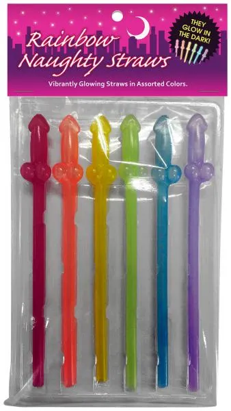 Female Sex Toys Kheper Games Rainbow Naughty Straws