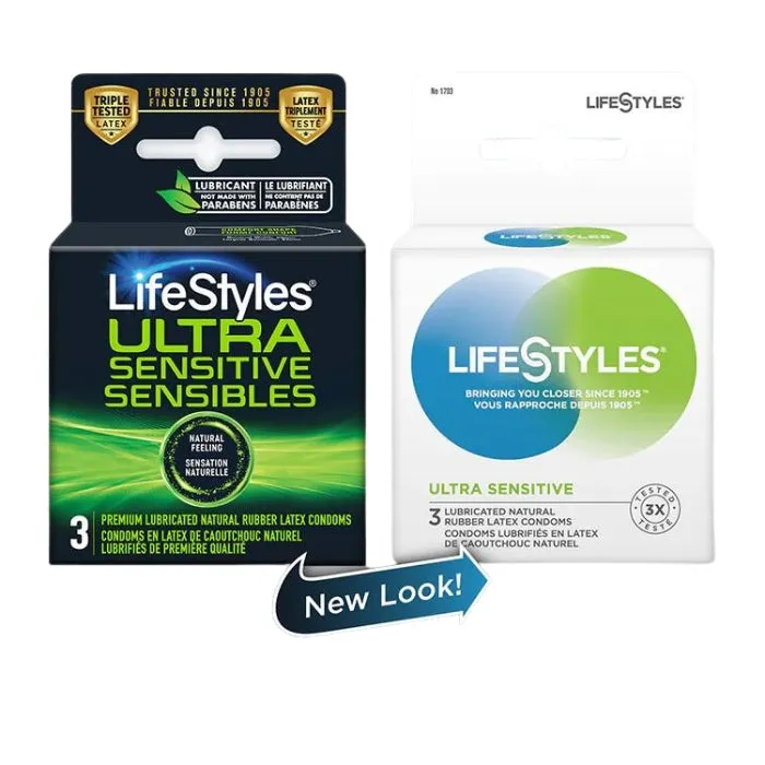 Female Sex Toys Lifestyle Ultra Sensitive Condoms 3 WIL