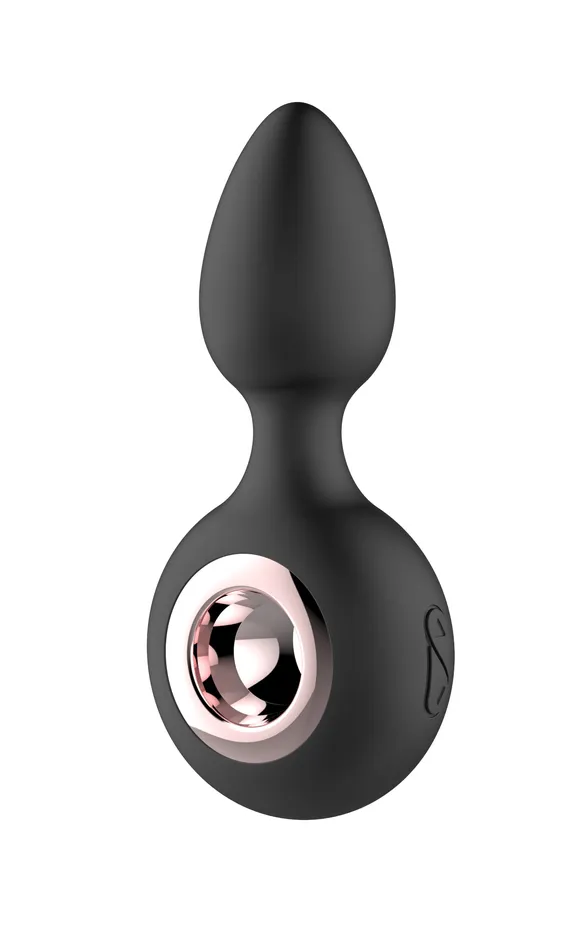 Gender Fluid Tremor Ring Plug Anal Vibe Black Gender Fluid Anal