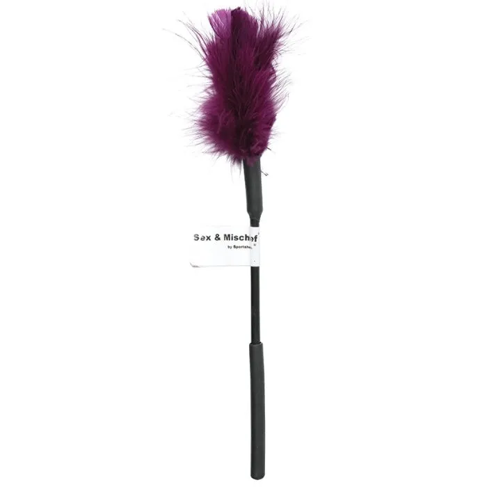 HOL Vibrators SM Feather Tickler Purple