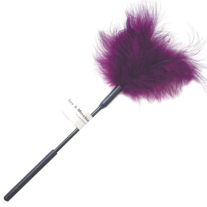 HOL Vibrators SM Feather Tickler Purple