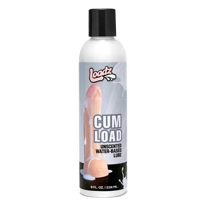 Loadz Cum Load Unscented WaterBased Lube 8 Fl Oz XR Brands Loadz Vibrators