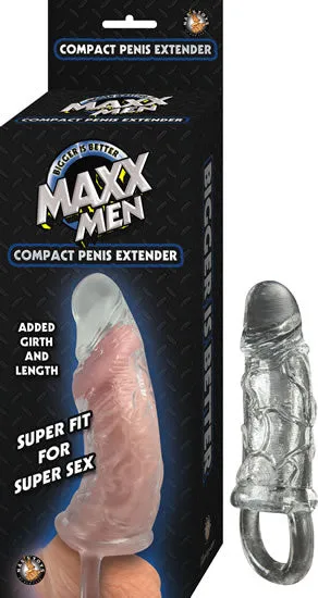 Male Sex Toys Nasstoys Maxx Men Compact Penis Sleeve Clear