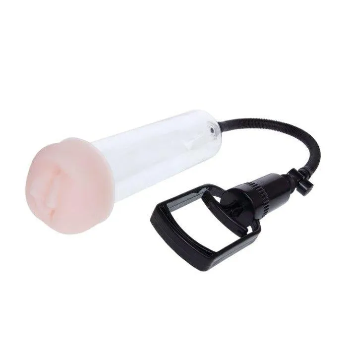 Male Sex Toys PRE Baile Clear Vibrating Penis Pump