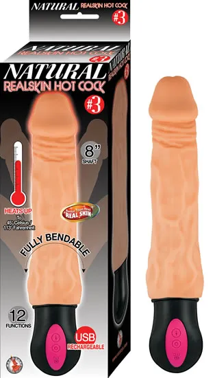 Nasstoys Natural Realskin Hot Cock 3 8 Flesh Dildos