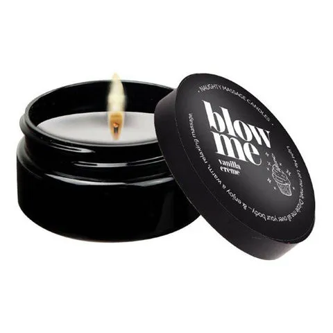 Naughty Notes Couples KAMA SUTRA BLOW ME MASSAGE CANDLE 2OZ