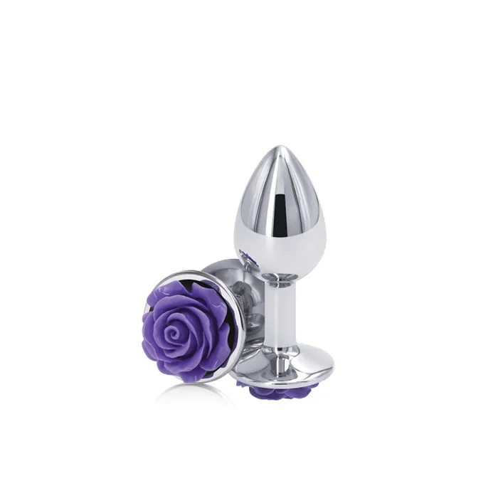 NS Novelties Vibrators Rear Assets Rose Small Purple