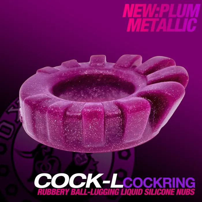 OXBALLS Dildos Cocklug Lugged Cockring Plum