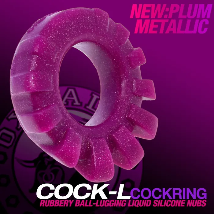 OXBALLS Dildos Cocklug Lugged Cockring Plum