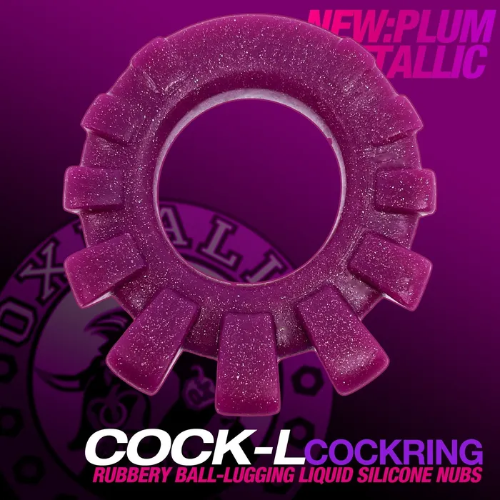 OXBALLS Dildos Cocklug Lugged Cockring Plum