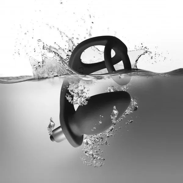 RocksOff Anal RocksOff 7Speed ROZen Cock Ring And Anal Plug Black RocksOff Anal RocksOff 7Speed ROZen Cock Ring And Anal Plug Black