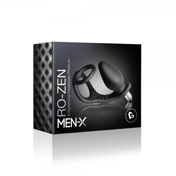 RocksOff Anal RocksOff 7Speed ROZen Cock Ring And Anal Plug Black RocksOff Anal RocksOff 7Speed ROZen Cock Ring And Anal Plug Black