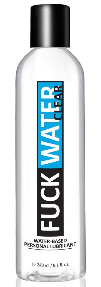 Sexual Health Wellbeing Fuck Water Fuck Water Clear 81oz Water Based Lubricant