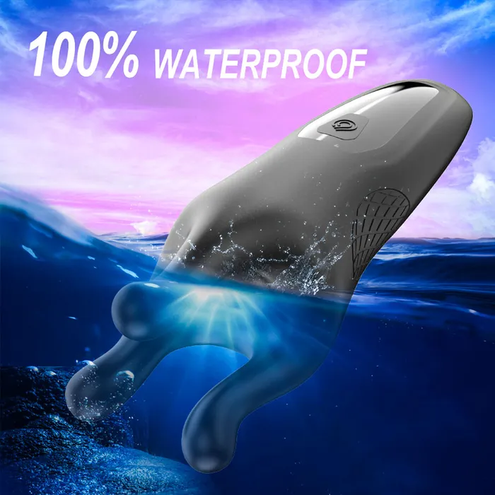 Shande Female Sex Toys TRIDENT Rotation Penis Massaging Vibrator 9 Speeds