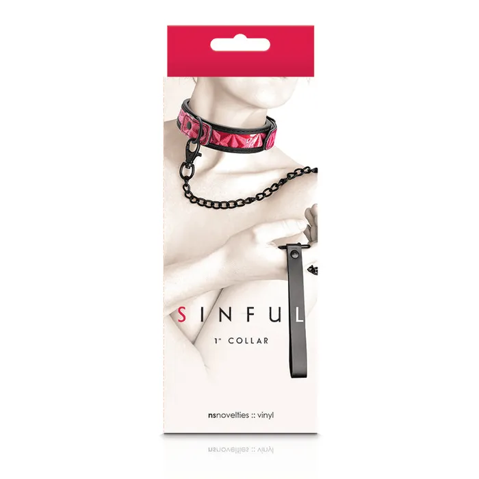 Sinful 1in Collar Pink NS Novelties Vibrators