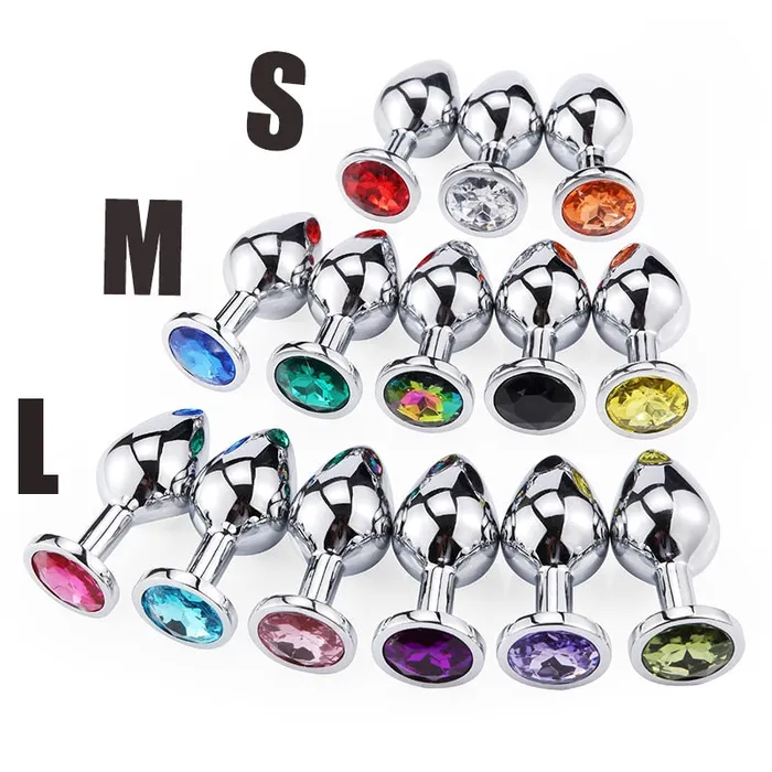 Smooth Steel Butt Plug 69shadesofplay Anal