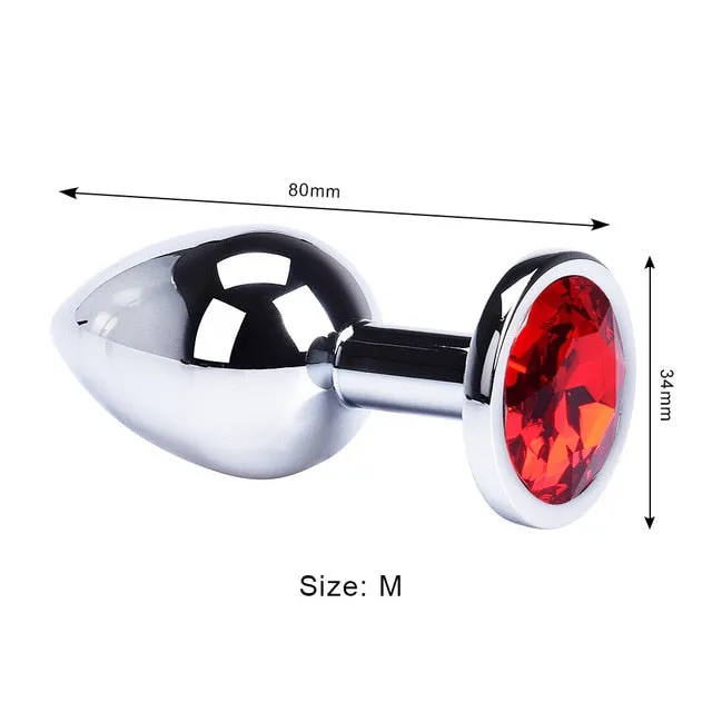 Smooth Steel Butt Plug 69shadesofplay Anal Smooth Steel Butt Plug 69shadesofplay Anal