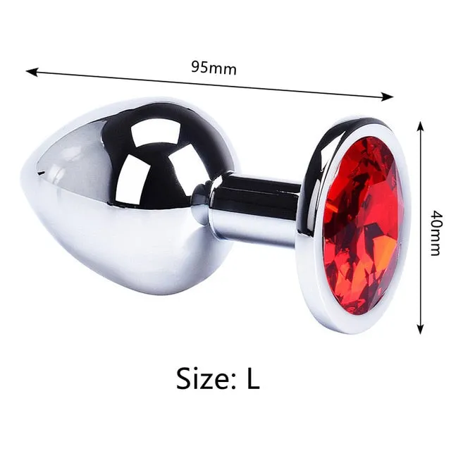 Smooth Steel Butt Plug 69shadesofplay Anal Smooth Steel Butt Plug 69shadesofplay Anal