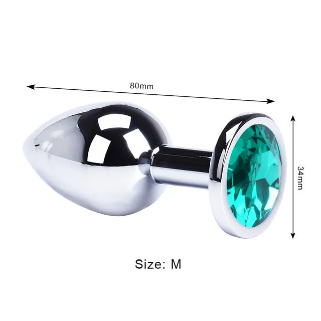 Smooth Steel Butt Plug 69shadesofplay Anal Smooth Steel Butt Plug 69shadesofplay Anal