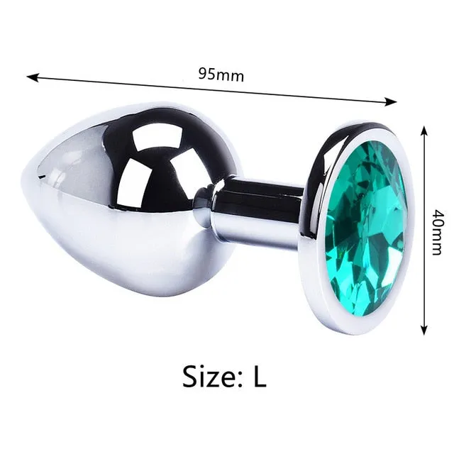 Smooth Steel Butt Plug 69shadesofplay Anal Smooth Steel Butt Plug 69shadesofplay Anal