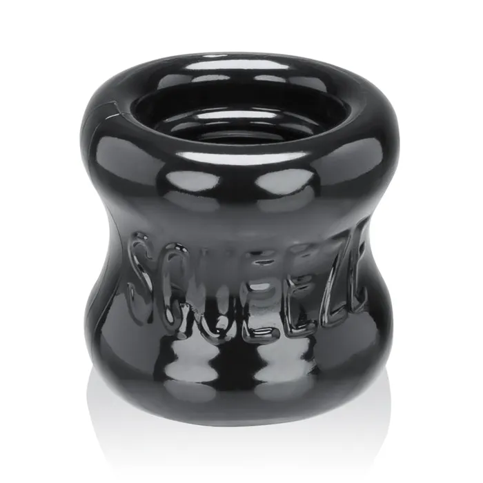 Squeeze Soft Grip Ballstretcher Black Oxballs Anal