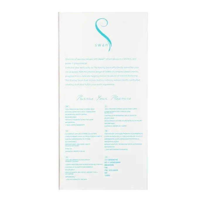 The Kissing Swan Rotating Vibrator STR Female Sex Toys