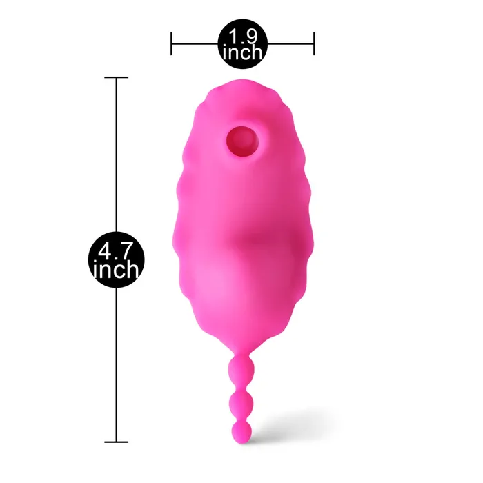 Various brands Vibrators AppControlled Clit Sucking Vibrator Pink