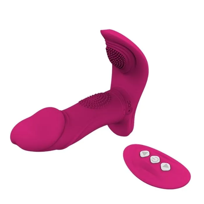 Vibrator Anal Plug with Remote Control USB RMT Male Sex Toys