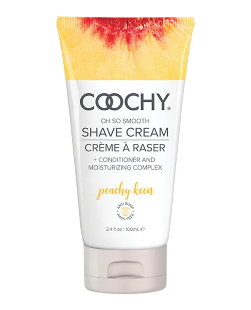 Vibrators Coochy Shave Cream Peachy Keen 34 Fl Oz Classic Brands