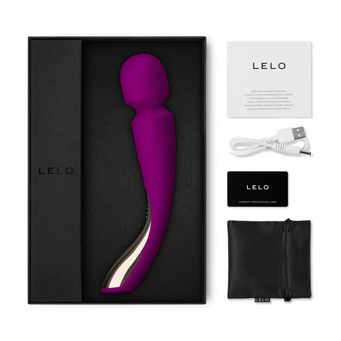 Vibrators Lelo Smart Wand 2 Massager Medium Deep Rose Lelo