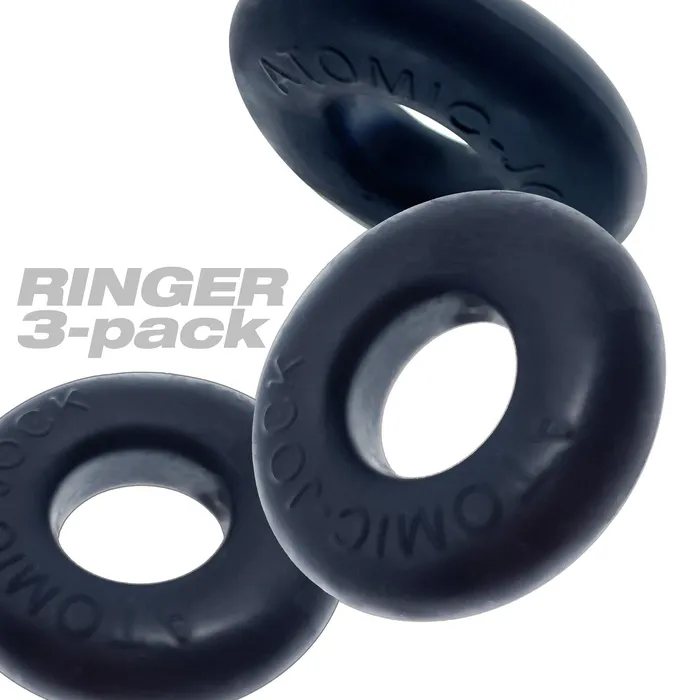 Vibrators OXBALLS Ringer 3 Pk Cockring Night