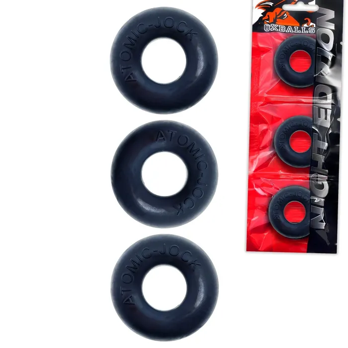 Vibrators OXBALLS Ringer 3 Pk Cockring Night
