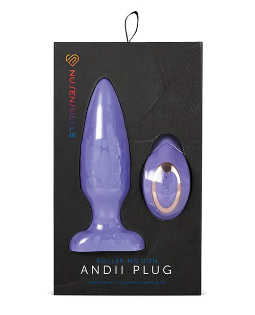 Vibrators Sensuelle Andii Roller Motion Ultra Violet Nu Sensuelle